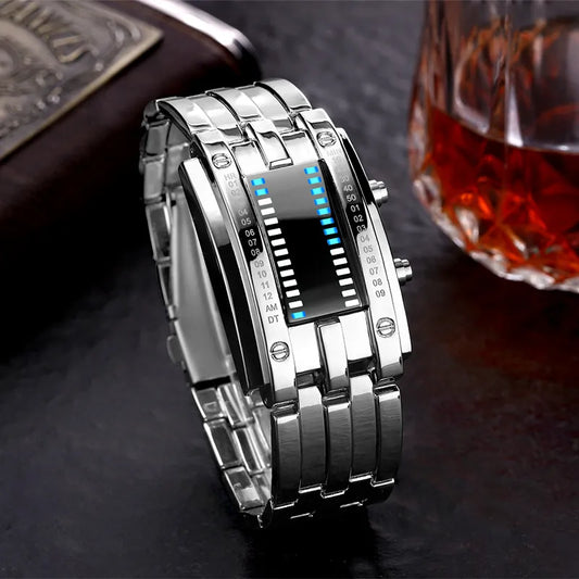 Business Men LED Electronic Watch